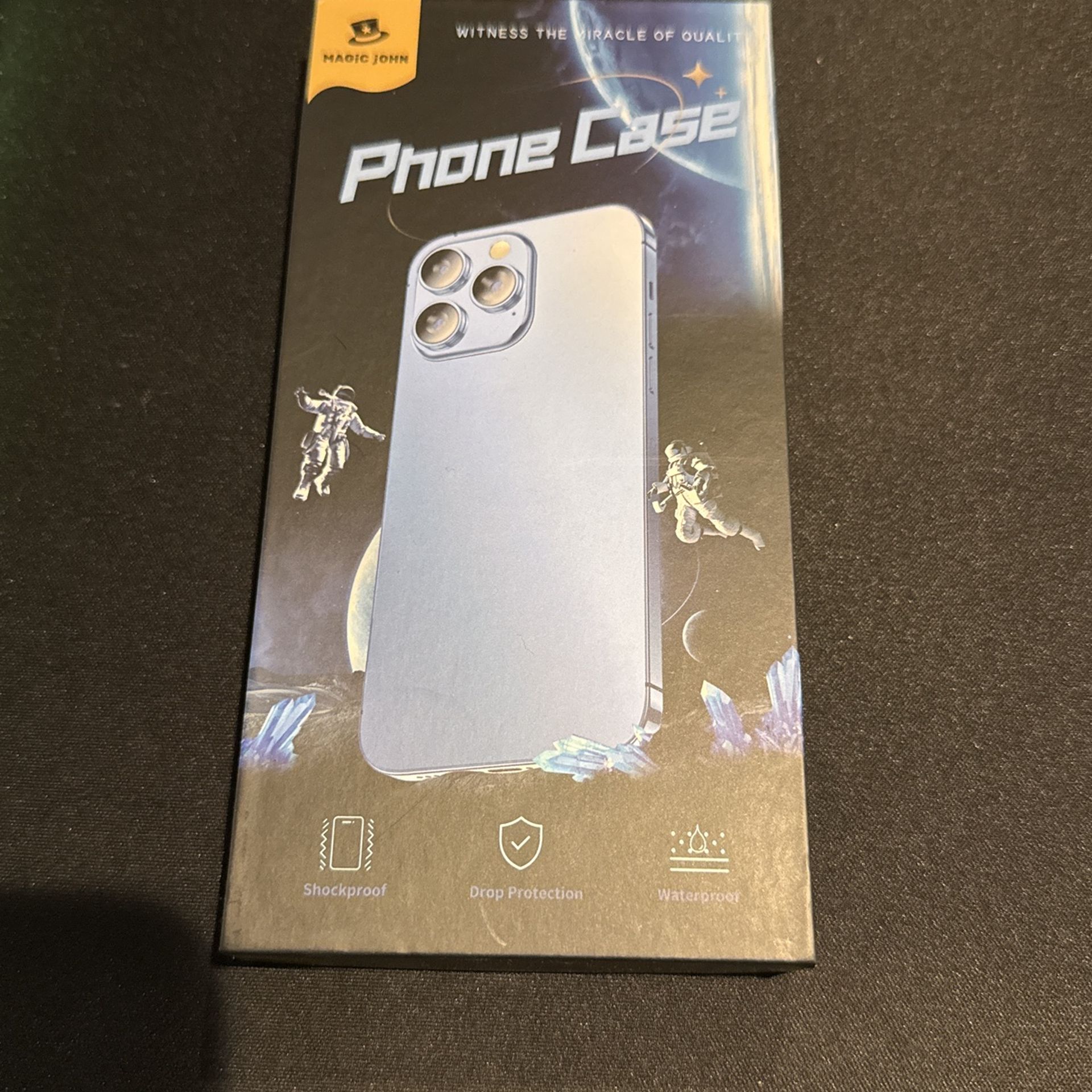 Magic John iPhone 16 Pro Case. Clear. New In Box