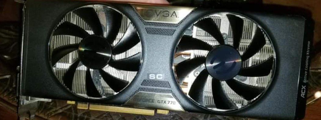 [MINT Condition, One Owner] NVIDIA GeForce GTX770 SuperClocked Graphics Card