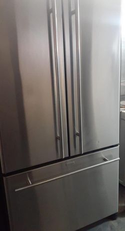 Maytag 3-Door Stainless Steel Refrigerator Fridge
