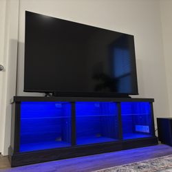 65" Hisense 4K TV (2025) + LED TV Stand + Soundbar & Subwoofer