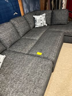 Relaxing chaise style sectional!