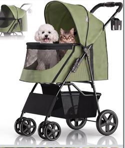 Pet Stroller for Small/Med Dogs & Cats