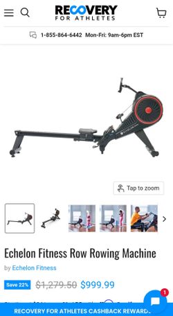 Used Echelon Rower and Bike Works great