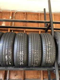 185/55/16 used tires 185-55-16 llantas usadas