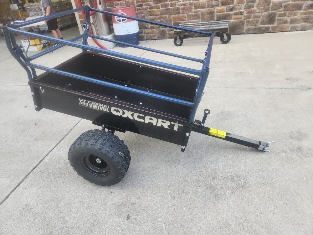 BRAND NEW OX CART TRAIL BOSS ATV UTILITY CART