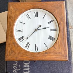 Antique walnut Wall Clock 