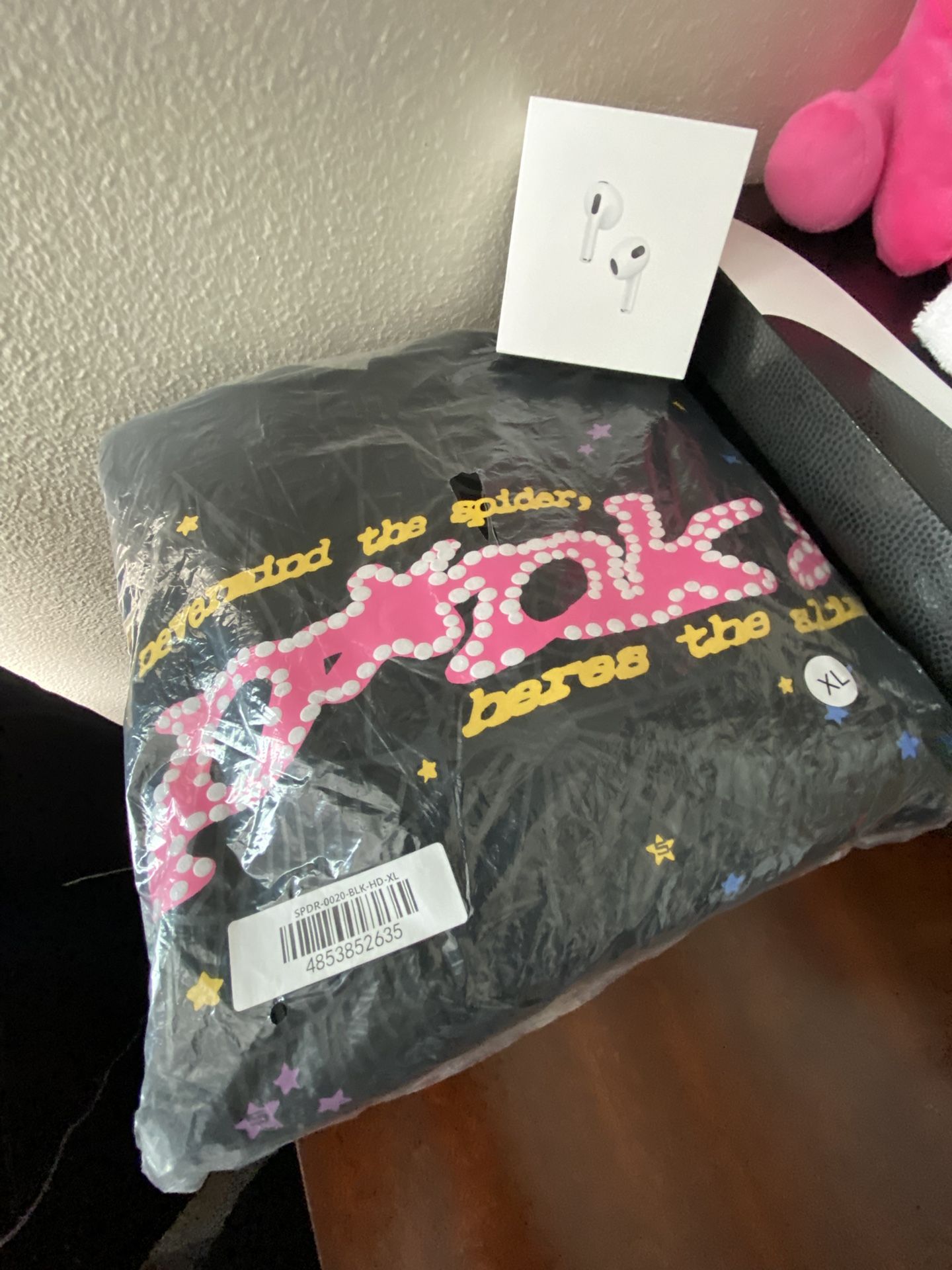 Black Sp5der Hoodie