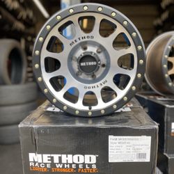Method 17" Wheel And Tire Packages In Stock Ready To Go Tacoma 4runner Silverado Yukon Tahoe Ford