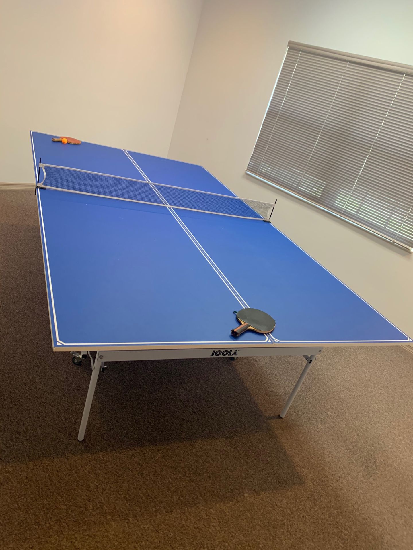 Brand new ping pong table