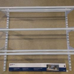 ClosetMaid 28440 ShelfTrack Expandable Shoe Rack