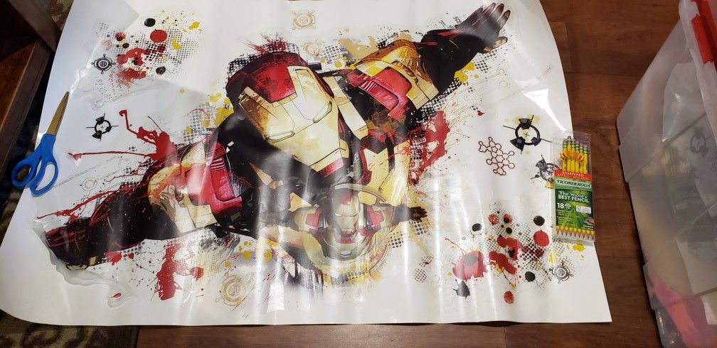 Marvel Ironman Wall Decals