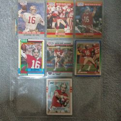 Joe Montana Cards 