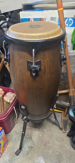 MEINL Heritage Conga With Basket Stand - 12 in. Vintage Wine Barrel