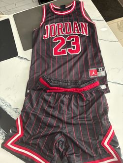 Jordan #23 Kids Basketball Jersey and Shorts Set