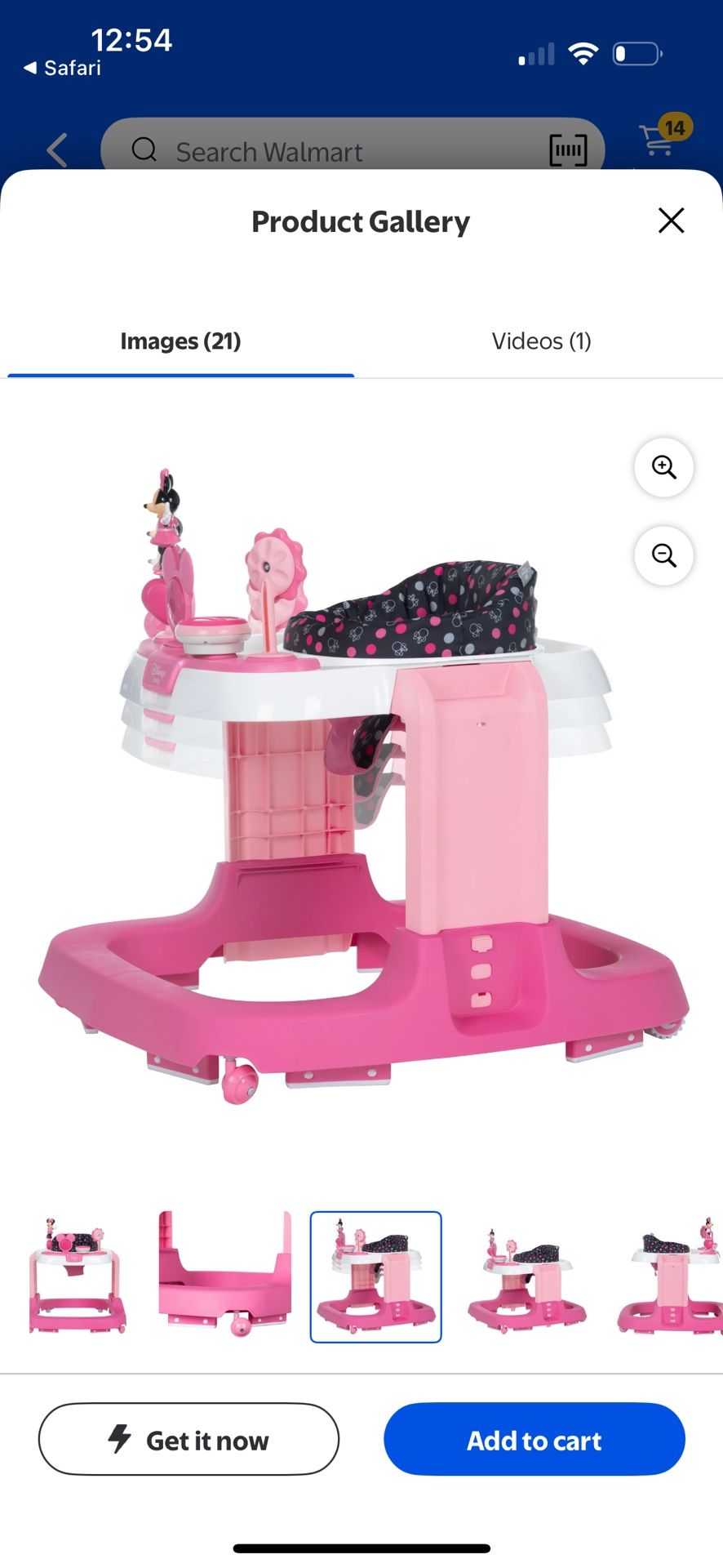 Minnie Mouse Walker 