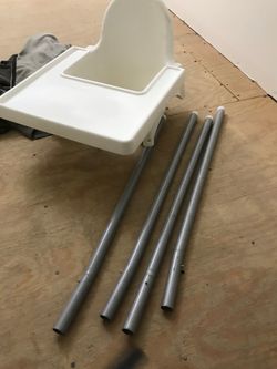 IKEA high chair no straps