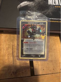 Pokemon Celebrations Gold Star Greninja Promo Sealed