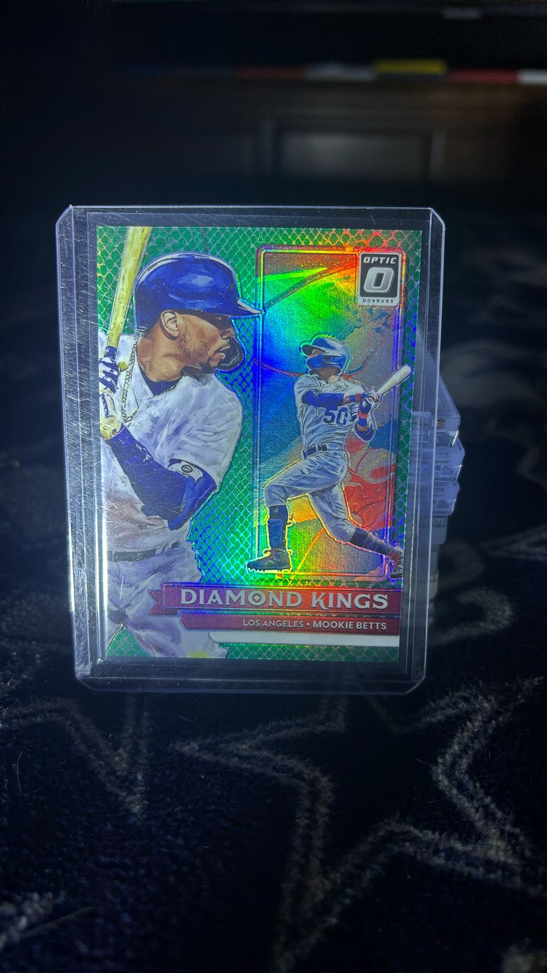 Green Dragon Scale Diamond Kings Mookie Betts 62/99