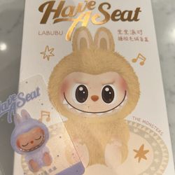 POP MART THE MONSTERS -HAVE A SEAT SERIES - ZIZi Opened Box Sealed Bag