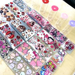 UV DTF cup Wraps, Stickers, Decals, Glass Wraps, Sticker