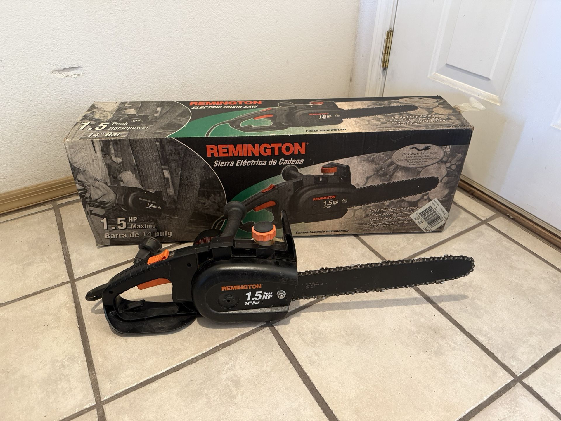 Remington Corded Electric Chainsaw