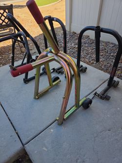 Pit bull street bike stand /Trackside rear stand