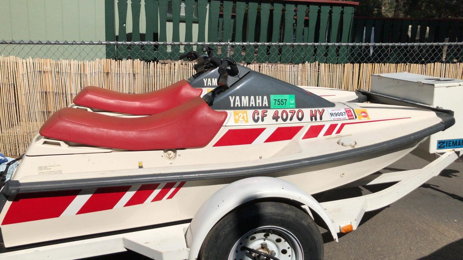 2 YAMAHA jet skis for sale