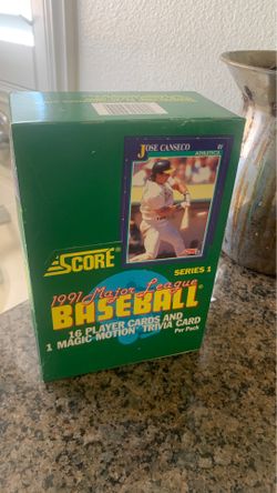 1991 Score Baseball card box set