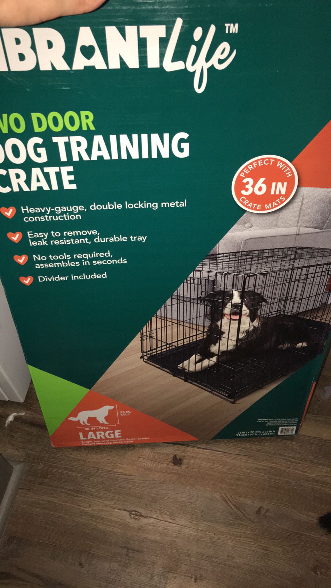 Dog cage large