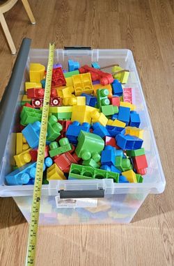 Big Box Of Mega Bloks, $22.
