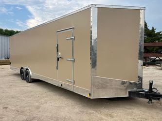 8.5 x 28ft enclosed trailer- Brand new