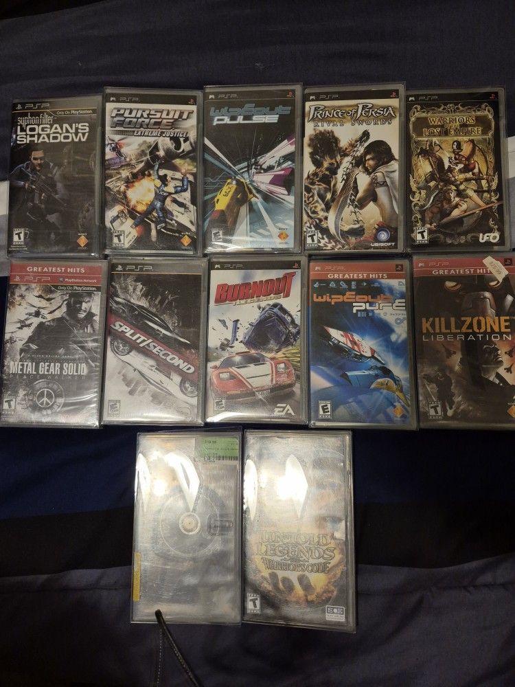PSP GAMES FOR SALE (SEPARATE)