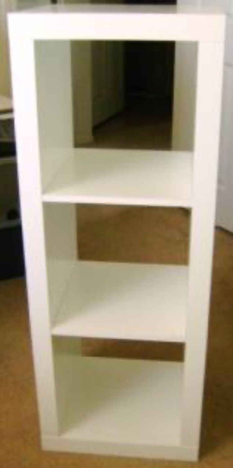 New!! Storage Organizer, Bookcase,Shelf Unit,3 Cube Organizer-White