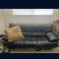 Black Leather Couches For Sale 