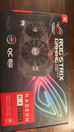ASUS ROG Strix Radeon RX 570 8GB OC GPU