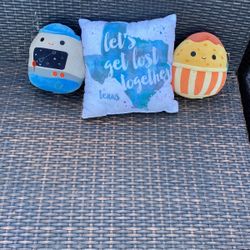 Squishmellows And A Pillow