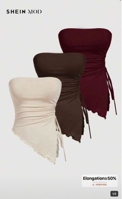 Tube tops x3