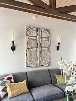 Pier One 2 Panel Wall Art - Doors