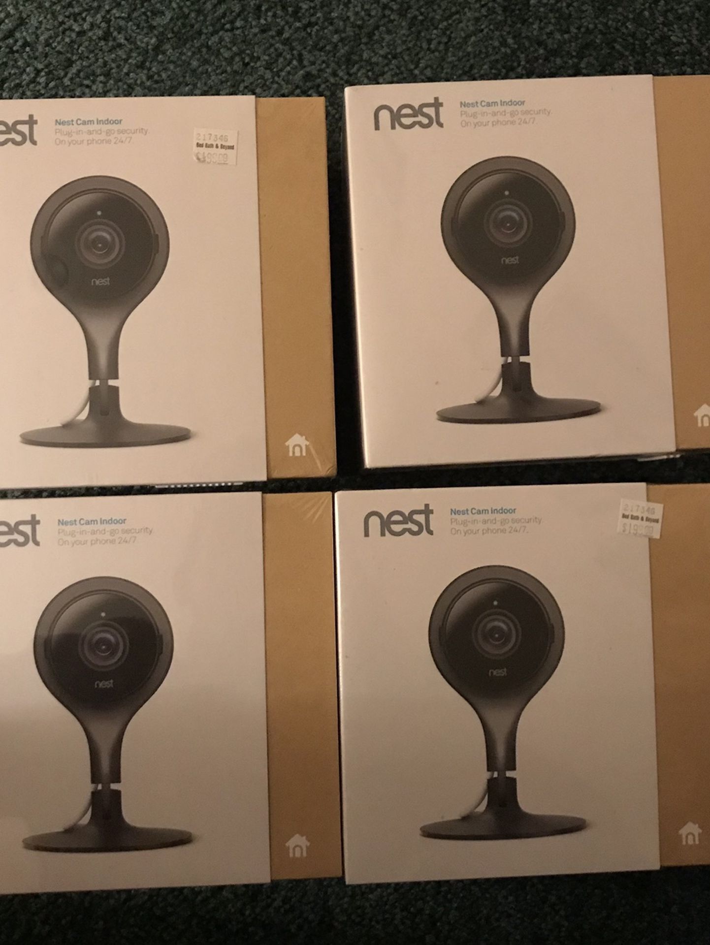 2 Nest Indoor Cameras (Brand New)