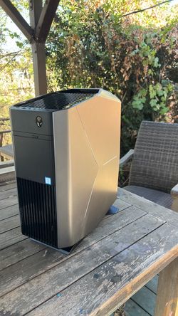 Gray Alienware Gaming PC Computer