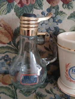 Beer Decanter and Mug