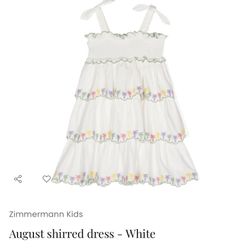 Zimmerman August Shirred Dress