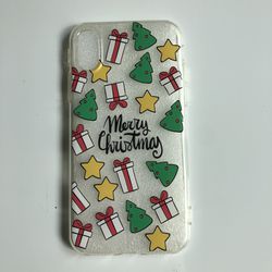 iPhone X Christmas Silicone Case