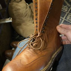 Jil Sander Vintage Men’s Brown Leather Boot