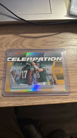 2025 Panini Davante Adams Celebration 02/10