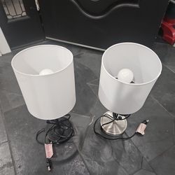 2 LED Table Lamps