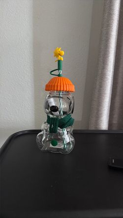 Snoopy /Starbucks Glass