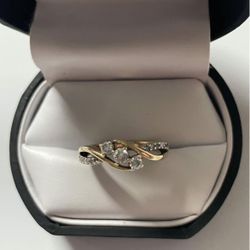 Modern Bride engagement ring