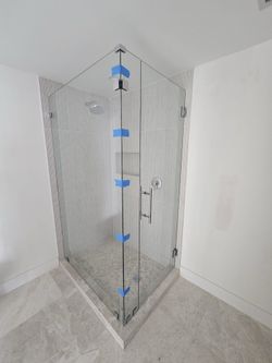 Glass Shower In All The Measures