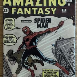 Amazing Fantasy-Spider-Man First Appearance 